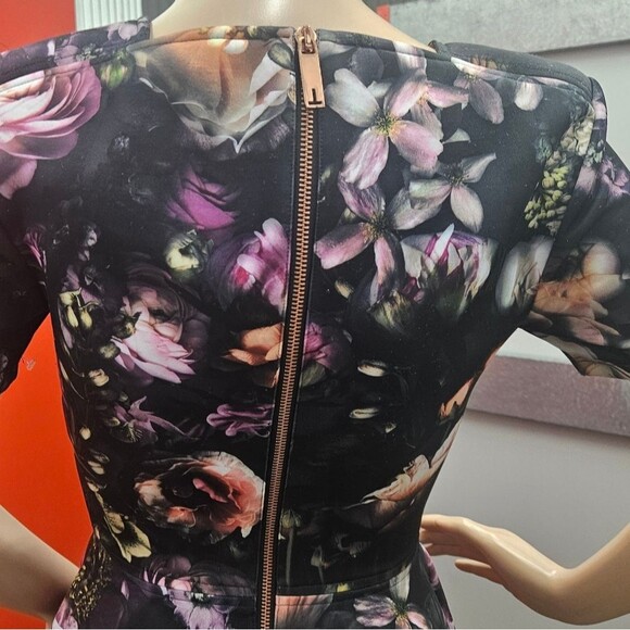 Ted Baker Tamary Shadow Floral Skater Dress - Picture 5 of 7
